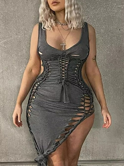 Sexy Hollowed Dress