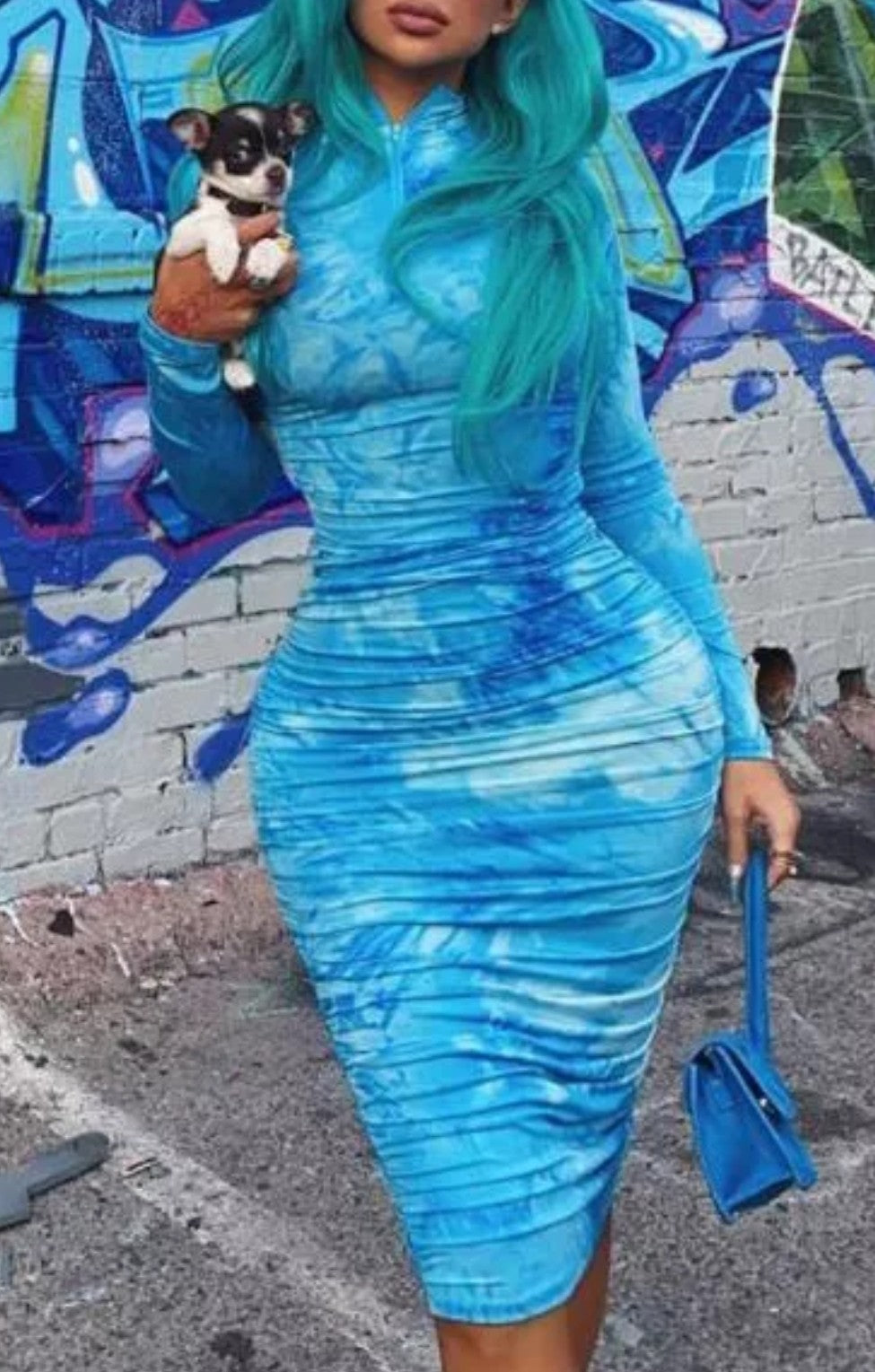 Long Sleeve Tie Dye Dress Isabella Magazine Shop Long Sleeve Tie Dye Dress Isabella Magazine Shop