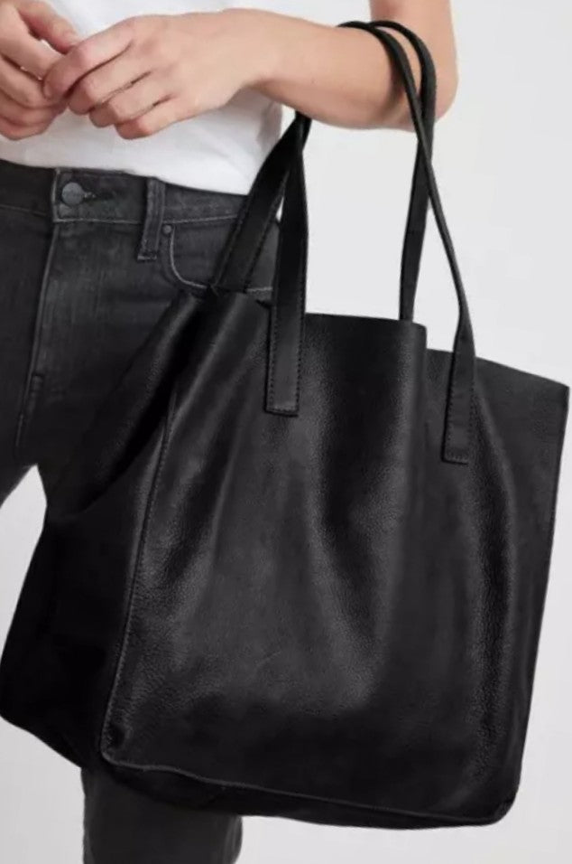Huge Leather Satchel Bag