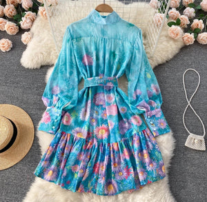 Boho Floral Runaway Summer Dress